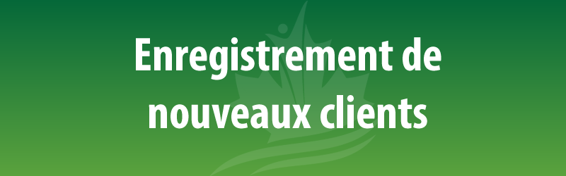 ASIR - Enregistrement de nouveaux clients